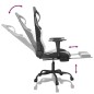 vidaXL Gaming-Stuhl mit Massage & Fußstütze Schwarz & Weiß Kunstleder vidaXL Gaming-Stuhl mit Massage & Fußstütze Schwarz & Weiß Kunstleder