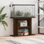 vidaXL Aquariumständer Braun Eichen-Optik 80x35x60 cm Holzwerkstoff vidaXL Aquariumständer Braun Eichen-Optik 80x35x60 cm Holzwerkstoff