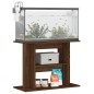 vidaXL Aquariumständer Braun Eichen-Optik 80x35x60 cm Holzwerkstoff vidaXL Aquariumständer Braun Eichen-Optik 80x35x60 cm Holzwerkstoff