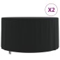 vidaXL Gartenmöbel-Abdeckungen 2 Stk. Ø 157x71 cm 420D Oxford-Gewebe vidaXL Gartenmöbel-Abdeckungen 2 Stk. Ø 157x71 cm 420D Oxford-Gewebe