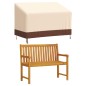 vidaXL Abdeckungen für 2-Sitzer-Bank 2 Stk. 132x71x56/81cm 600D Oxford vidaXL Abdeckungen für 2-Sitzer-Bank 2 Stk. 132x71x56/81cm 600D Oxford