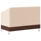vidaXL Abdeckungen für 2-Sitzer-Bank 2 Stk. 132x71x56/81cm 600D Oxford vidaXL Abdeckungen für 2-Sitzer-Bank 2 Stk. 132x71x56/81cm 600D Oxford