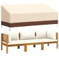 vidaXL Abdeckungen für 3-Sitzer-Bank 2 Stk. 204x86x48/73cm 600D Oxford vidaXL Abdeckungen für 3-Sitzer-Bank 2 Stk. 204x86x48/73cm 600D Oxford