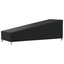vidaXL Sonnenliegen-Abdeckungen 2 Stk. 203x81x25/63 cm 420D Oxford