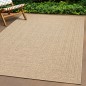 vidaXL Teppich 200x290 cm Jute-Optik Innen und Außen vidaXL Teppich 200x290 cm Jute-Optik Innen und Außen