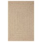 vidaXL Teppich 200x290 cm Jute-Optik Innen und Außen vidaXL Teppich 200x290 cm Jute-Optik Innen und Außen