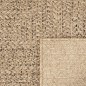 vidaXL Teppich 200x290 cm Jute-Optik Innen und Außen vidaXL Teppich 200x290 cm Jute-Optik Innen und Außen