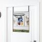 vidaXL Türspiegel Schwarz 50x60 cm Glas und Aluminium vidaXL Türspiegel Schwarz 50x60 cm Glas und Aluminium