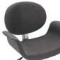 Drehbare Esszimmerstühle 4 Stk. Grau Stoff Drehbare Esszimmerstühle 4 Stk. Grau Stoff