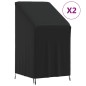 vidaXL Abdeckungen für Gartenstühle 2 Stk. 70x70x85/125 cm 420D Oxford vidaXL Abdeckungen für Gartenstühle 2 Stk. 70x70x85/125 cm 420D Oxford