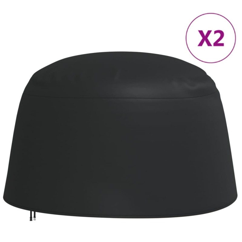 vidaXL Abdeckungen für Hängesessel 2 Stk. Ø 190x115cm 420D Oxford vidaXL Abdeckungen für Hängesessel 2 Stk. Ø 190x115cm 420D Oxford