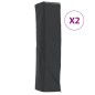 vidaXL Heizstrahler-Abdeckungen 2 Stk. Pyramidenform 58x58x228cm 420D vidaXL Heizstrahler-Abdeckungen 2 Stk. Pyramidenform 58x58x228cm 420D
