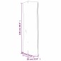 vidaXL Heizstrahler-Abdeckungen 2 Stk. Pyramidenform 58x58x228cm 420D vidaXL Heizstrahler-Abdeckungen 2 Stk. Pyramidenform 58x58x228cm 420D