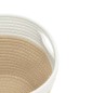 vidaXL Aufbewahrungskörbe 2 Stk. Beige und Weiß Ø24x18 cm Baumwolle vidaXL Aufbewahrungskörbe 2 Stk. Beige und Weiß Ø24x18 cm Baumwolle