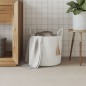 vidaXL Aufbewahrungskorb Weiß Ø40x35 cm Baumwolle vidaXL Aufbewahrungskorb Weiß Ø40x35 cm Baumwolle