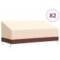 vidaXL Abdeckungen für 3-Sitzer-Bank 2 Stk. 198x97x48/74cm 600D Oxford vidaXL Abdeckungen für 3-Sitzer-Bank 2 Stk. 198x97x48/74cm 600D Oxford