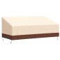 vidaXL Abdeckungen für 3-Sitzer-Bank 2 Stk. 198x97x48/74cm 600D Oxford vidaXL Abdeckungen für 3-Sitzer-Bank 2 Stk. 198x97x48/74cm 600D Oxford