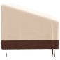 vidaXL Abdeckungen für 3-Sitzer-Bank 2 Stk. 198x97x48/74cm 600D Oxford vidaXL Abdeckungen für 3-Sitzer-Bank 2 Stk. 198x97x48/74cm 600D Oxford