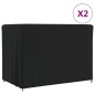 vidaXL Abdeckungen Hollywoodschaukel 2 Stk. 220x150x150 cm 420D Oxford vidaXL Abdeckungen Hollywoodschaukel 2 Stk. 220x150x150 cm 420D Oxford
