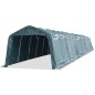 Weidezelt PVC 550 g/m² 3,3×16 m Dunkelgrün Weidezelt PVC 550 g/m² 3,3×16 m Dunkelgrün