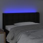 vidaXL LED Kopfteil Schwarz 83x16x78/88 cm Stoff vidaXL LED Kopfteil Schwarz 83x16x78/88 cm Stoff