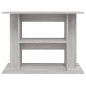 vidaXL Aquariumständer Grau Sonoma 80x35x60 cm Holzwerkstoff vidaXL Aquariumständer Grau Sonoma 80x35x60 cm Holzwerkstoff