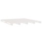 vidaXL Palettenbett Weiß 180x200 cm Massivholz vidaXL Palettenbett Weiß 180x200 cm Massivholz