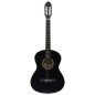 Klassikgitarre für Anfänger mit Tasche Schwarz 4/4 39" Klassikgitarre für Anfänger mit Tasche Schwarz 4/4 39"
