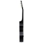 Klassikgitarre für Anfänger mit Tasche Schwarz 4/4 39" Klassikgitarre für Anfänger mit Tasche Schwarz 4/4 39"