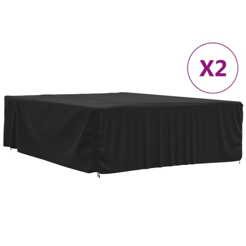 vidaXL Gartenmöbel-Abdeckungen 2 Stk. 350x260x90 cm 420D Oxford vidaXL Gartenmöbel-Abdeckungen 2 Stk. 350x260x90 cm 420D Oxford