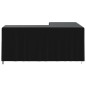 vidaXL Gartensofa-Abdeckungen 2 Stk. L-Form 215x215x80 cm 420D Oxford vidaXL Gartensofa-Abdeckungen 2 Stk. L-Form 215x215x80 cm 420D Oxford