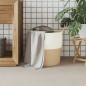 vidaXL Aufbewahrungskorb Beige und Weiß Ø43x38 cm Baumwolle vidaXL Aufbewahrungskorb Beige und Weiß Ø43x38 cm Baumwolle