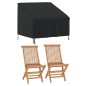 vidaXL Abdeckungen für Gartensessel 2 Stk. 96x79x49/74 cm 420D Oxford vidaXL Abdeckungen für Gartensessel 2 Stk. 96x79x49/74 cm 420D Oxford