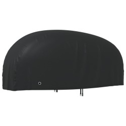 vidaXL Motorrad-Abdeckungen 2 Stk. 245x105x125 cm 210D Oxford-Gewebe