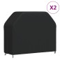 vidaXL Grillabdeckungen 2 Stk. 147x61x112 cm 420D Oxford-Gewebe vidaXL Grillabdeckungen 2 Stk. 147x61x112 cm 420D Oxford-Gewebe