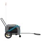 vidaXL Fahrradanhänger Hunde Blau und Schwarz Oxford-Gewebe & Eisen vidaXL Fahrradanhänger Hunde Blau und Schwarz Oxford-Gewebe & Eisen