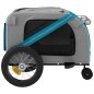 vidaXL Fahrradanhänger Hunde Blau und Schwarz Oxford-Gewebe & Eisen vidaXL Fahrradanhänger Hunde Blau und Schwarz Oxford-Gewebe & Eisen