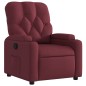 vidaXL Relaxsessel Weinrot Stoff vidaXL Relaxsessel Weinrot Stoff