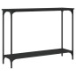 vidaXL Konsolentisch Schwarz 101x30,5x75 cm Holzwerkstoff vidaXL Konsolentisch Schwarz 101x30,5x75 cm Holzwerkstoff