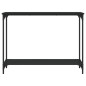 vidaXL Konsolentisch Schwarz 101x30,5x75 cm Holzwerkstoff vidaXL Konsolentisch Schwarz 101x30,5x75 cm Holzwerkstoff