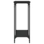 vidaXL Konsolentisch Schwarz 101x30,5x75 cm Holzwerkstoff vidaXL Konsolentisch Schwarz 101x30,5x75 cm Holzwerkstoff