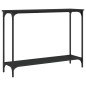 vidaXL Konsolentisch Schwarz 101x30,5x75 cm Holzwerkstoff vidaXL Konsolentisch Schwarz 101x30,5x75 cm Holzwerkstoff