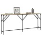 vidaXL Konsolentisch Sonoma-Eiche 180x23x75 cm Holzwerkstoff vidaXL Konsolentisch Sonoma-Eiche 180x23x75 cm Holzwerkstoff