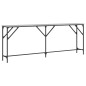vidaXL Konsolentisch Grau Sonoma 200x29x75 cm Holzwerkstoff vidaXL Konsolentisch Grau Sonoma 200x29x75 cm Holzwerkstoff