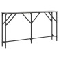 vidaXL Konsolentisch Grau Sonoma 140x23x75 cm Holzwerkstoff vidaXL Konsolentisch Grau Sonoma 140x23x75 cm Holzwerkstoff