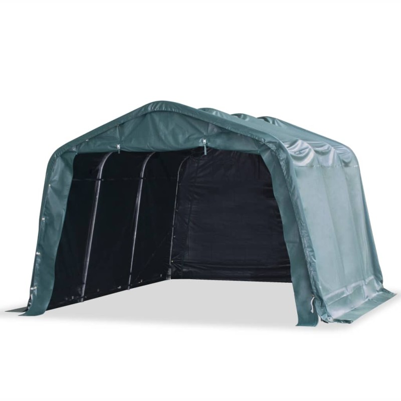 Weidezelt PVC 550 g/m² 3,3×4,8 m Dunkelgrün Weidezelt PVC 550 g/m² 3,3×4,8 m Dunkelgrün