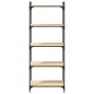 vidaXL Bücherregal 5 Böden Sonoma-Eiche 60x30x154 cm Holzwerkstoff vidaXL Bücherregal 5 Böden Sonoma-Eiche 60x30x154 cm Holzwerkstoff