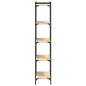 vidaXL Bücherregal 5 Böden Sonoma-Eiche 60x30x154 cm Holzwerkstoff vidaXL Bücherregal 5 Böden Sonoma-Eiche 60x30x154 cm Holzwerkstoff