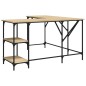 vidaXL Schreibtisch Sonoma-Eiche 139x139x75 cm Holzwerkstoff vidaXL Schreibtisch Sonoma-Eiche 139x139x75 cm Holzwerkstoff