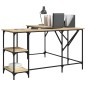 vidaXL Schreibtisch Sonoma-Eiche 139x139x75 cm Holzwerkstoff vidaXL Schreibtisch Sonoma-Eiche 139x139x75 cm Holzwerkstoff